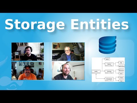 Preview image for the video "Talking Drupal #349 - Storage Entities".