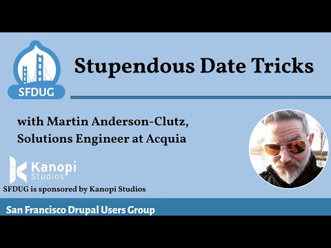 Preview image for the video "SFDUG - Stupendous Date Tricks".