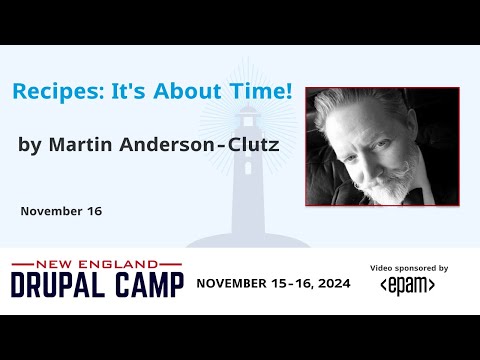 Preview image for the video "Recipes: It's About Time!".