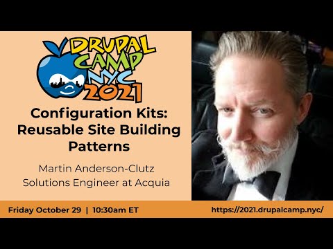 Preview image for the video "Configuration Kits: Reusable Site Building Patterns".